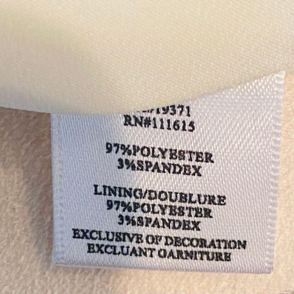 NWT Robbi & Nikki Button Front Ruffle Trim Sleeve… - image 5